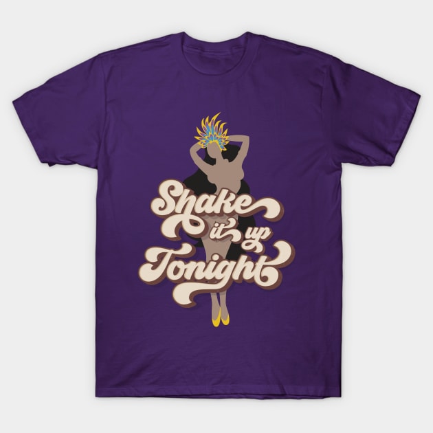 Shake It Up Tonight T-Shirt by dojranliev